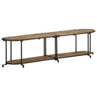 Tv-meubel 160x42x40 cm massief mangohout