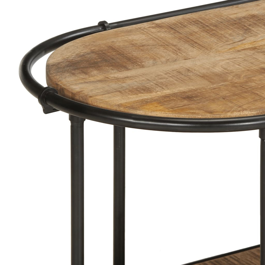 Tv-meubel 160x42x40 cm massief ruw mangohout