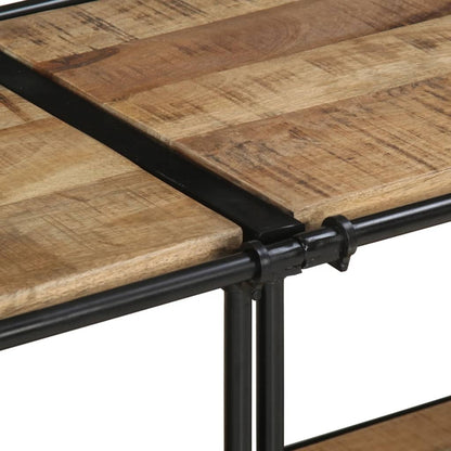 Tv-meubel 160x42x40 cm massief ruw mangohout