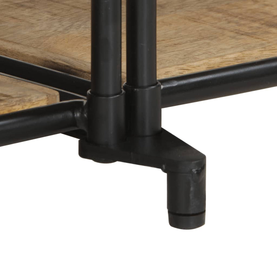 Tv-meubel 160x42x40 cm massief ruw mangohout