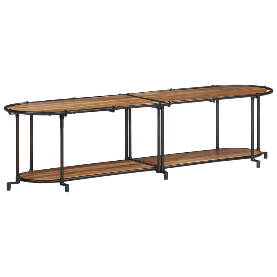 Tv-meubel 160x42x40 cm massief acaciahout