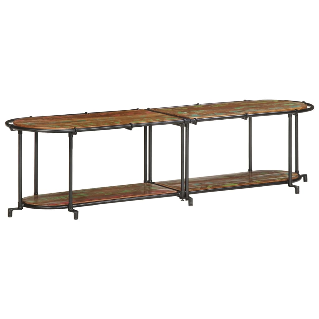 Tv-meubel 160x42x40 cm massief gerecycled hout
