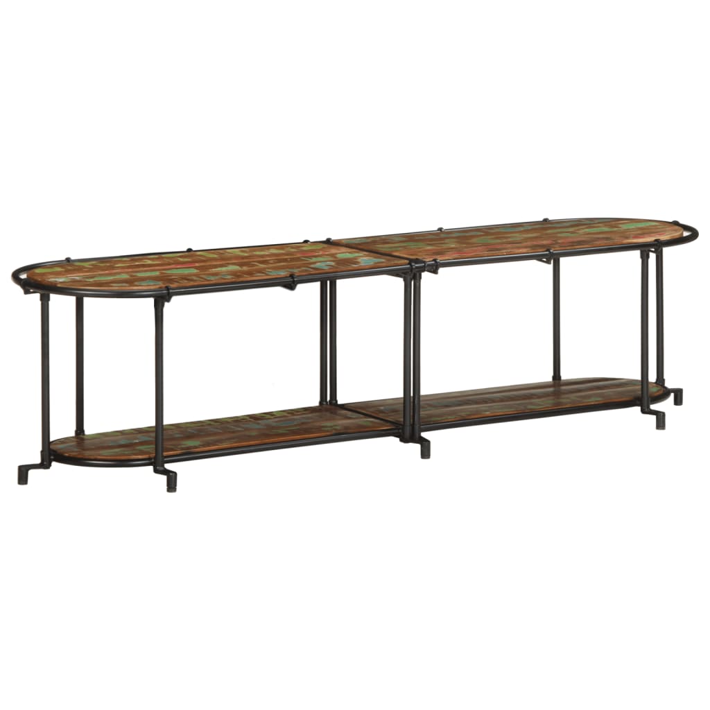 Tv-meubel 160x42x40 cm massief gerecycled hout