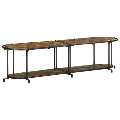 Tv-meubel 160x42x40 cm massief gerecycled hout