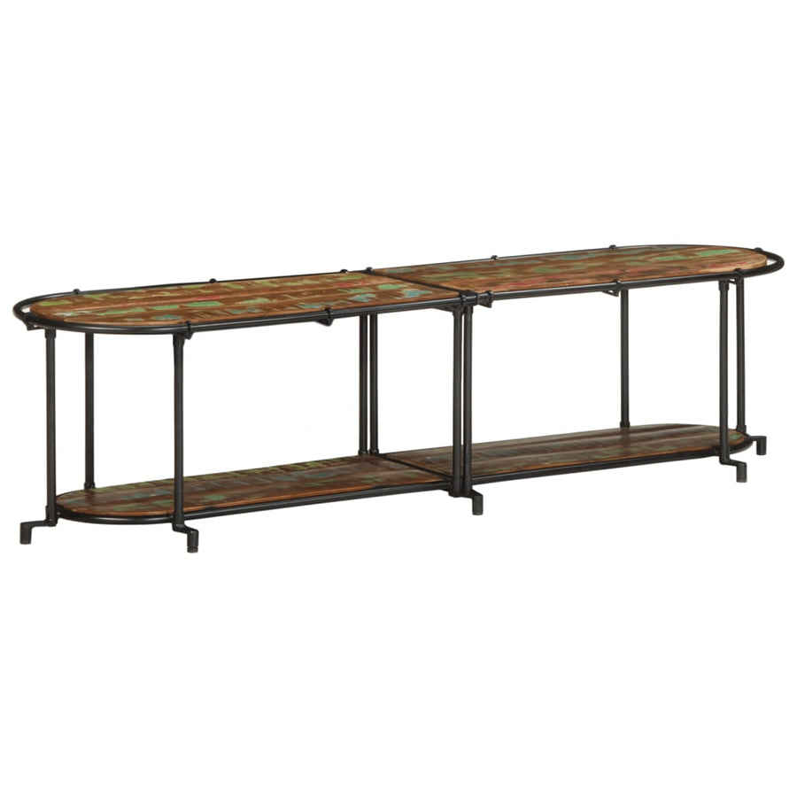 Tv-meubel 160x42x40 cm massief gerecycled hout