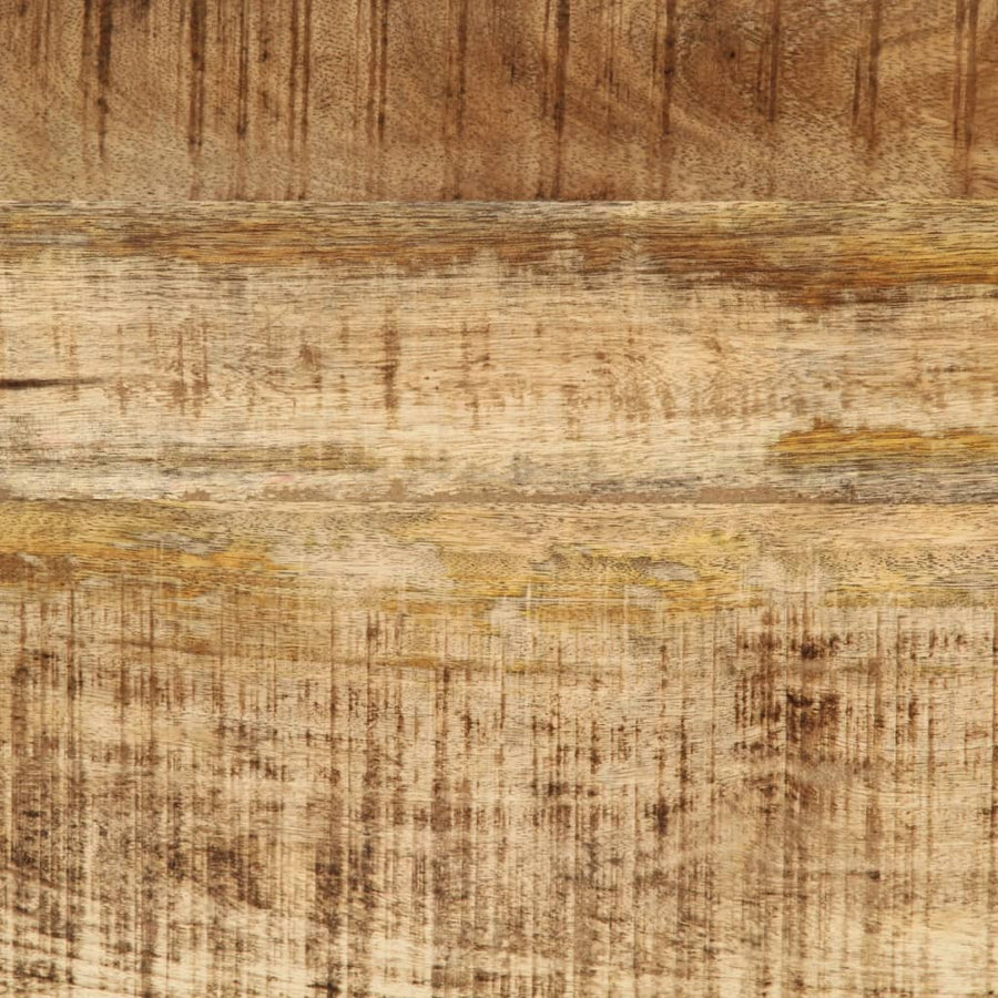 Tv-meubel 200x42x40 cm massief ruw mangohout