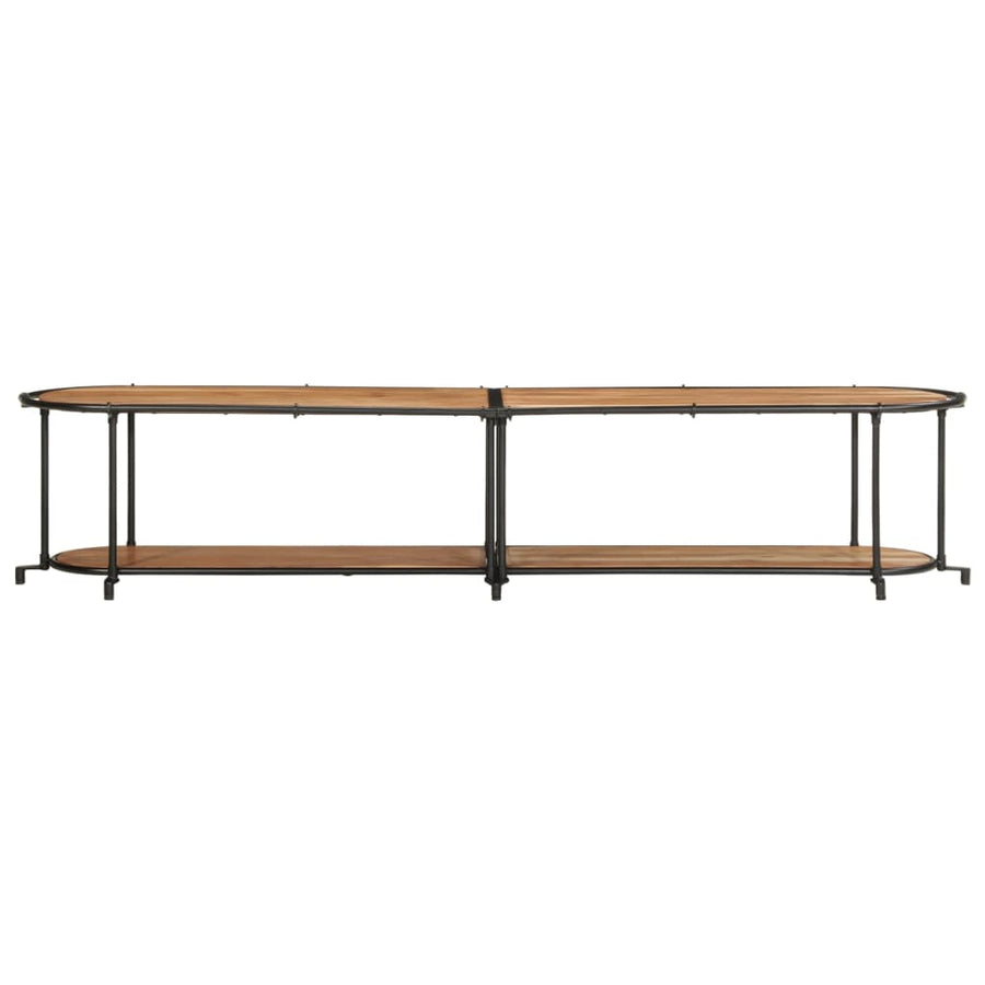Tv-meubel 200x42x40 cm massief acaciahout