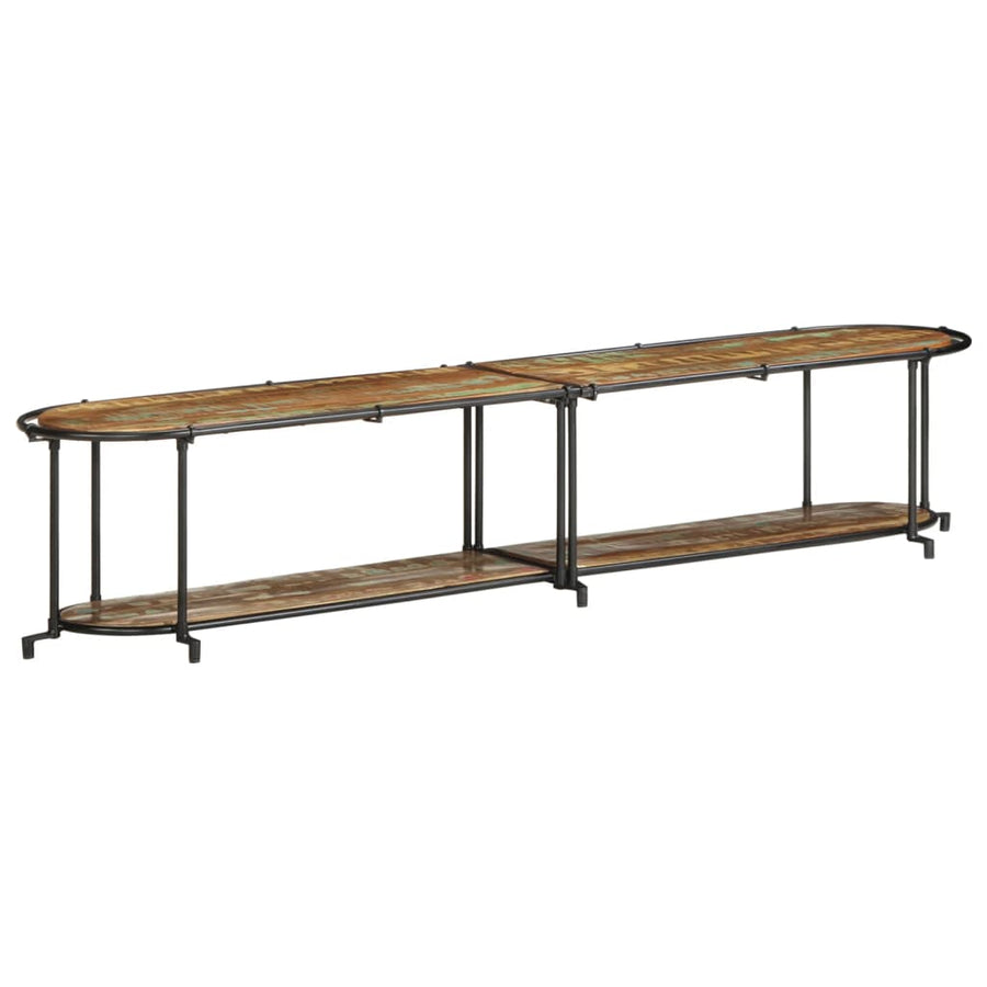 Tv-meubel 200x42x40 cm massief gerecycled hout