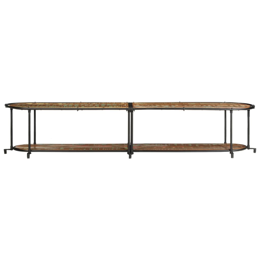 Tv-meubel 200x42x40 cm massief gerecycled hout