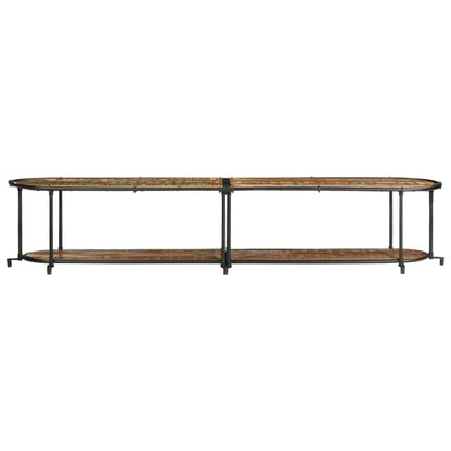 Tv-meubel 200x42x40 cm massief gerecycled hout