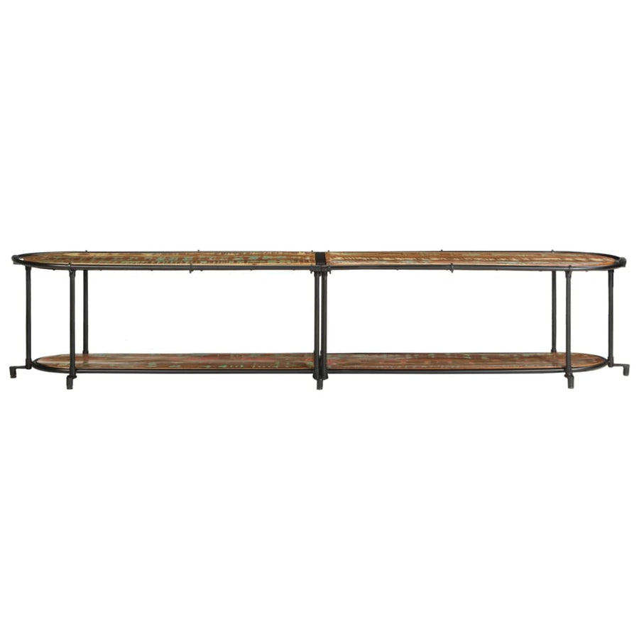 Tv-meubel 200x42x40 cm massief gerecycled hout