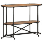 Console table 110x42x76 cm solid acacia wood