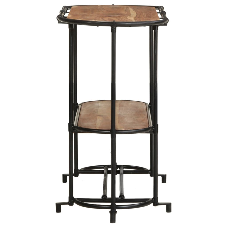 Wandtafel 110x42x76 cm massief acaciahout