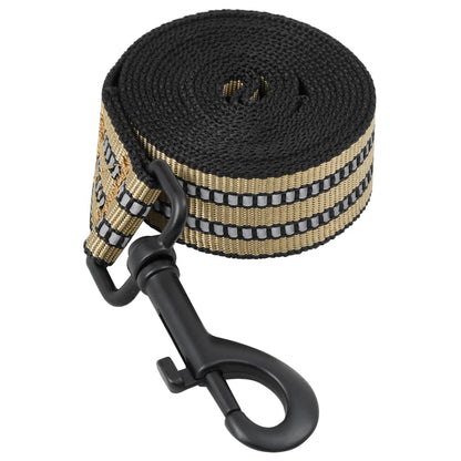 Hondentuigje met riem en halsband verstelbaar S camouflagebruin