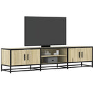 Tv-meubel 180x35x41 cm bewerkt hout sonoma eiken