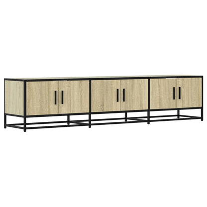 Tv-meubel 180x35x41 cm bewerkt hout sonoma eikenkleurig