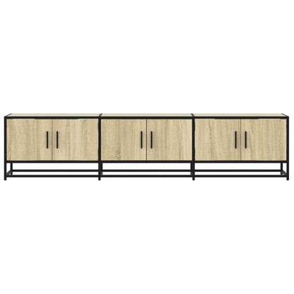 Tv-meubel 180x35x41 cm bewerkt hout sonoma eikenkleurig