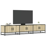 Tv-meubel 210x35x41 cm sonoma eiken