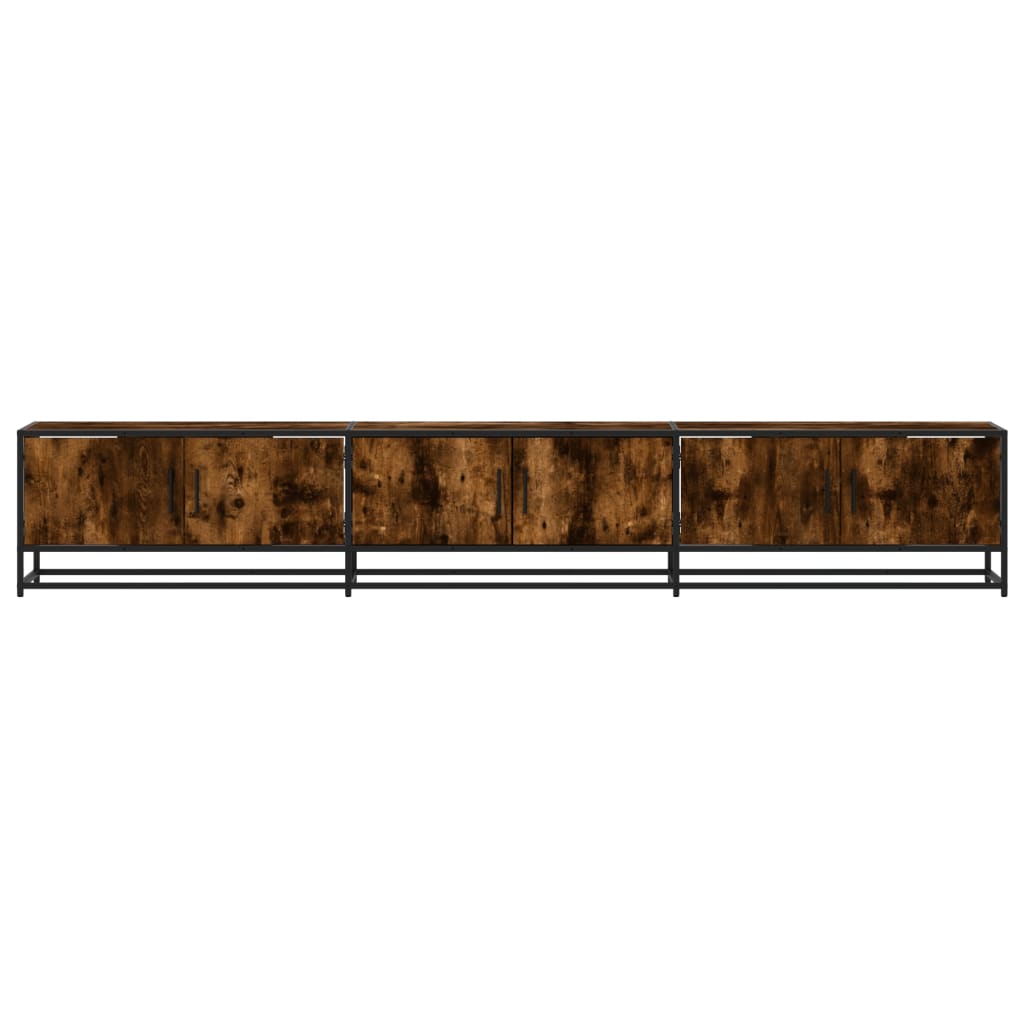 Tv-Meubel 240X35X41 Cm Bewerkt Hout Kleurig 240 cm