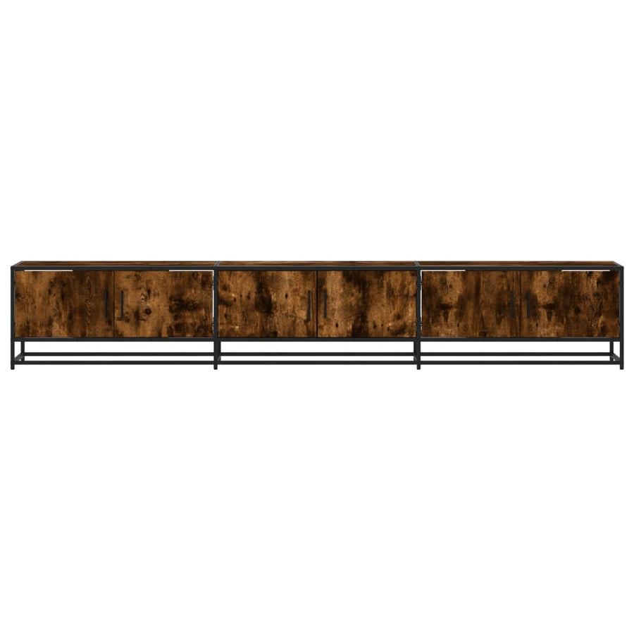 Tv-Meubel 240X35X41 Cm Bewerkt Hout Kleurig 240 cm