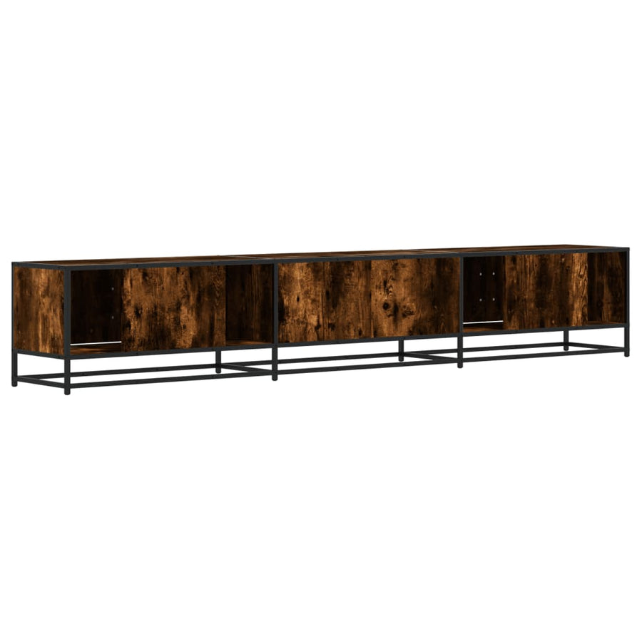 Tv-Meubel 240X35X41 Cm Bewerkt Hout Kleurig 240 cm