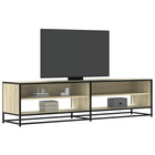 Tv-meubel 180,5x40x46 cm bewerkt hout sonoma eiken