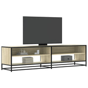 Tv-meubel 180,5x40x46 cm bewerkt hout sonoma eiken