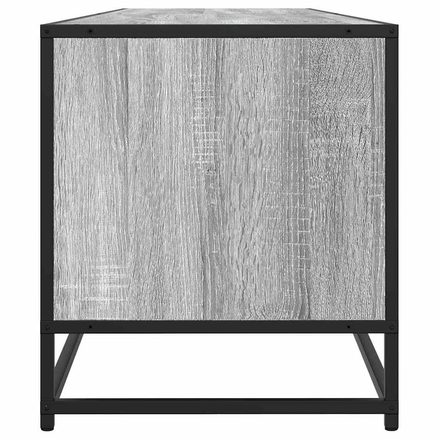 Tv-meubel 180,5x40x46 cm bewerkt hout grijs sonoma eikenkleurig