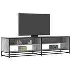 Tv-meubel 180,5x40x46 cm grijs sonoma eiken