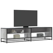 Tv-meubel 180,5x40x46 cm grijs sonoma eiken