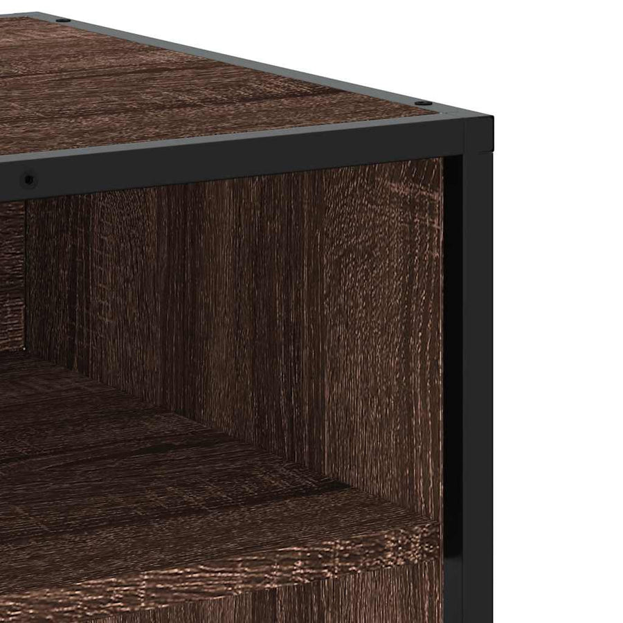 Tv-meubel 180,5x40x46 cm bewerkt hout bruin eikenkleurig