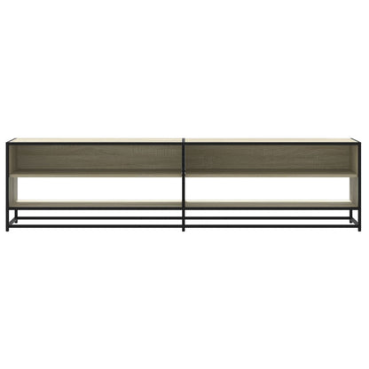 Tv-meubel 18x40x46 cm bewerkt hout sonoma eikenkleurig