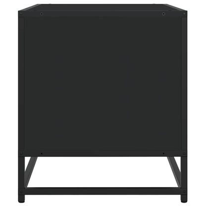 Tv-meubel 270x40x46 cm bewerkt hout zwart