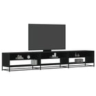 TV cabinet 270x40x46 cm treated wood black
