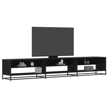 Tv-meubel 270x40x46 cm bewerkt hout zwart