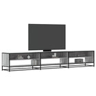 Tv-meubel 270x40x46 cm grijs sonoma eiken bewerkt hout