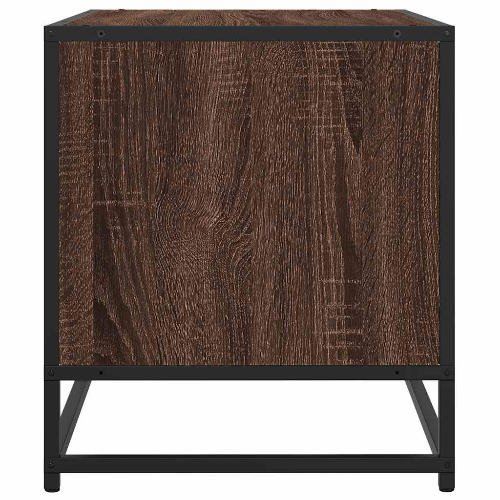 Tv-meubel 270x40x46 cm bewerkt hout bruin eikenkleurig