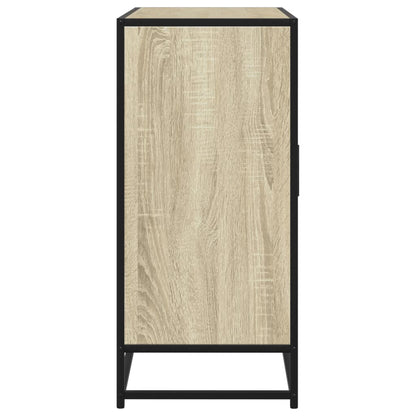 Dressoir 92x35x76 cm bewerkt hout sonoma eikenkleurig