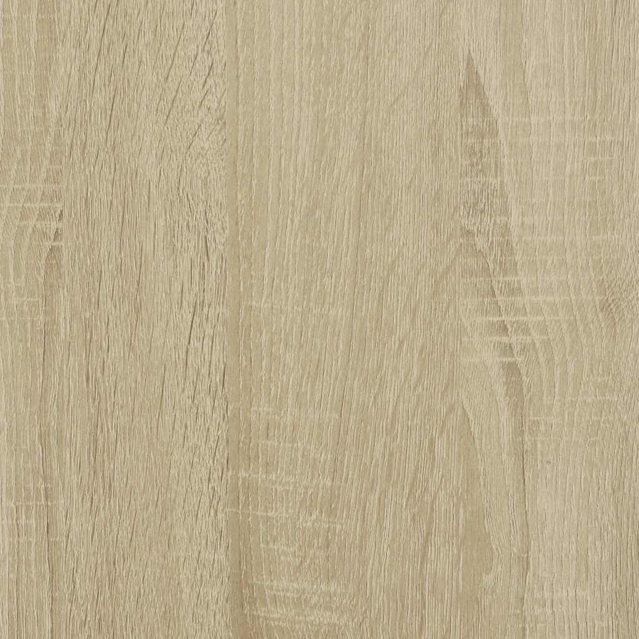 Boekenkast 80,5x35x170,5 cm bewerkt hout sonoma eikenkleurig
