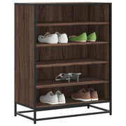Schoenenkast 75x38x97,5 cm bewerkt hout metaal