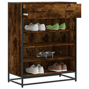 Schoenenkast 75x38x97,5 cm bewerkt hout metaal