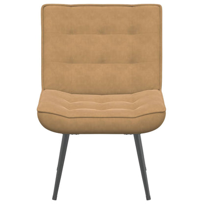 Relaxstoel 64x74x84 cm fluweel bruin