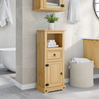 Badkamerkast grenenhout 45x33x110 cm