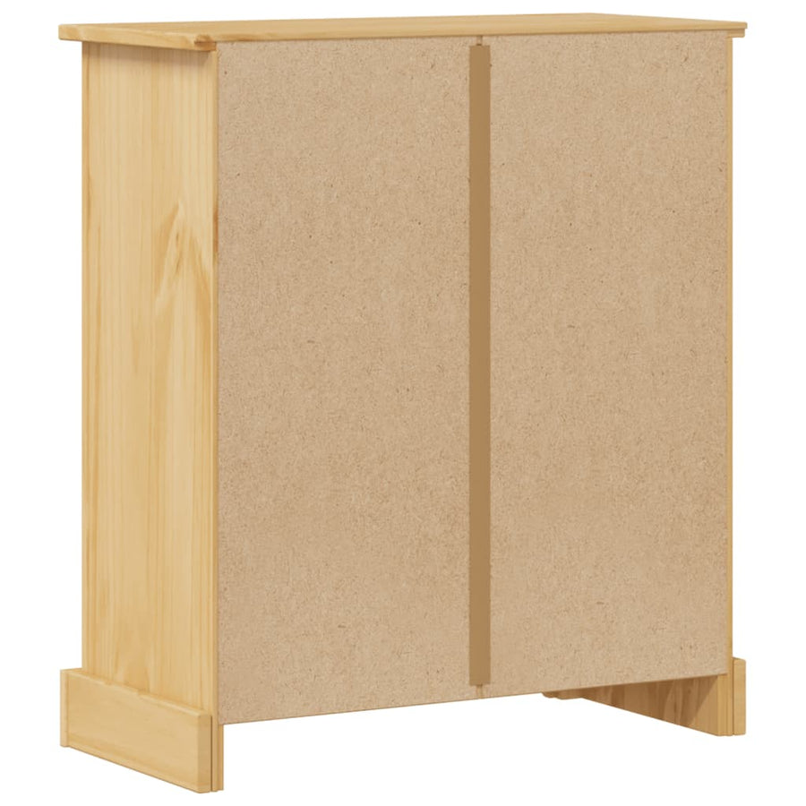 Badkamerkast Corona 70x33x80 cm massief grenenhout