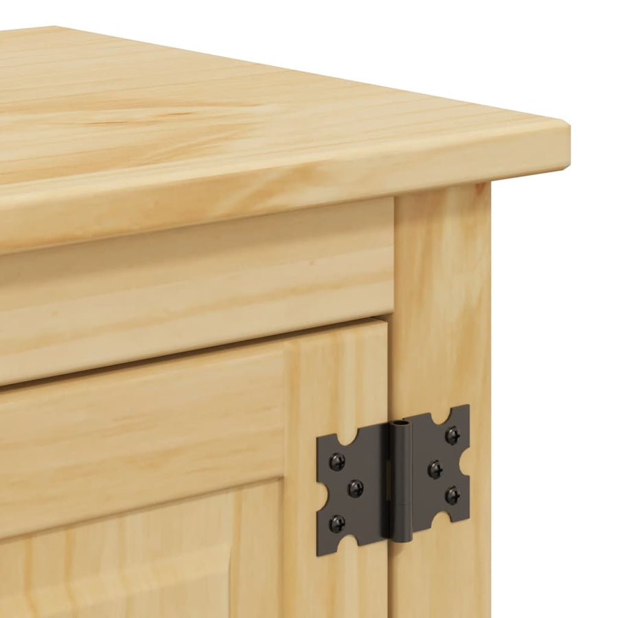 Badkamerwandkast Corona 70x33x71,5 cm massief grenenhout