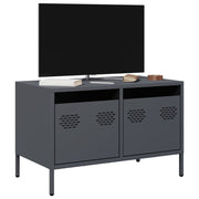 Tv-meubel 68x39x43,5 cm staal antraciet