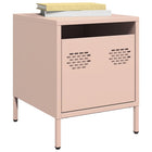 Nightstand 35x39x43.5 cm steel pink