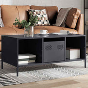 Salontafel 101,5x50x43,5 cm koudgewalst staal antraciet