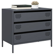 Dressoir 68x39x58,5 cm koudgewalst staal antraciet