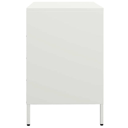 Dressoir 68x39x58,5 cm koudgewalst staal wit